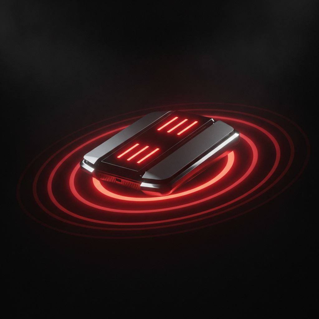 Roteador wi-fi com luzes vermelhas