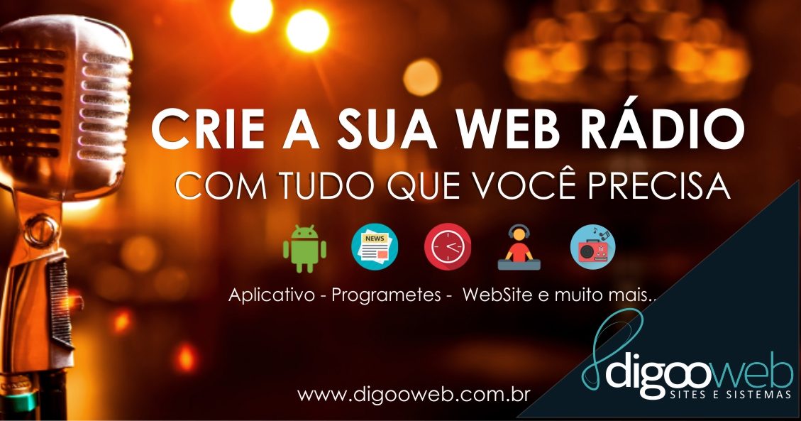 Aplicativo para rádios DigooWeb